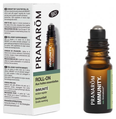 Pranarôm Aromaboost Immunity - Immunity Roll-On With Organic Essential Oils 5 Ml