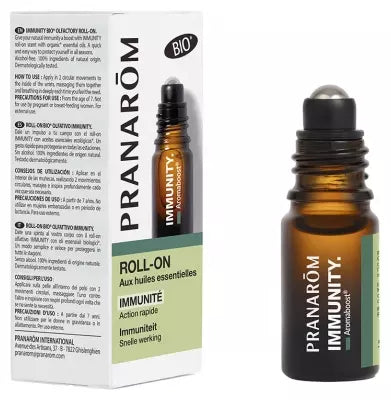 Pranarôm Aromaboost Immunity - Immunity Roll-On With Organic Essential Oils 5 Ml