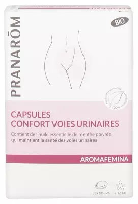 Pranarôm Aromafemina Organic Urinary Tracts Comfort Capsules 30 Capsules