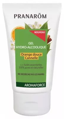 Pranarôm Aromaforce Hydro-Alcoholic Gel Sweet Orange Cinnamon 50Ml