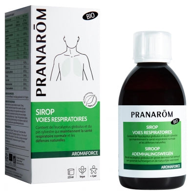 Pranarôm Aromaforce Syrup Respiratory Tract With Essential Oils 225 Ml