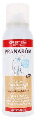 Pranarôm Aromaglic Spray Articulations Et Muscles Bio 100 Ml Dont 25 Ml Offert