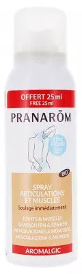 Pranarôm Aromaglic Spray Articulations Et Muscles Bio 100 Ml Dont 25 Ml Offert