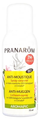 Pranarôm Aromapic Body Spray Anti-Mosquitoes Organic 75Ml