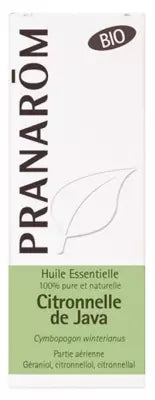 Pranarôm Bio Essential Oil Java Citronnella (Cymbopogon Winterianus) 10Ml