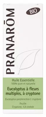 Pranarôm Bio Essential Oil Eucalyptus With Several Flower Of Cryptone (Eucalyptuus Polybractea Ct Criptone) 10 Ml