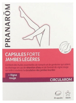 Pranarôm Circularom Strong Capsules Light Legs 30 Capsules