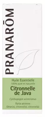 Pranarôm Essential Oil Of Java Lemongrass (Cymbopogon Winterianus) 10 Ml