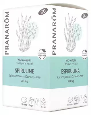 Pranarôm Micro-Algae Spirulina Organic 150 Tablets