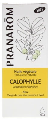 Pranarôm Organic Calophylle Vegetable Oil 50Ml