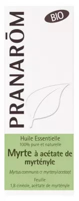 Pranarôm Organic Essential Oil Myrtenyl Acetate Myrtle (Myrtus Communis Ct Myrtenylacetaat) 10 Ml