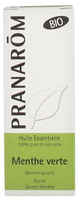 Pranarôm Organic Spearmint Essential Oil (Mentha Spicata) 10 Ml