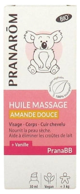 Pranarôm Pranabb Organic Sweet Almond Massage Oil 30 Ml