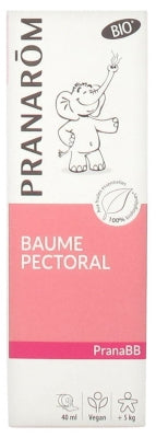 Pranarôm Pranabb Organic Pectoral Balm 40Ml