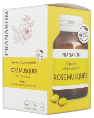 Pranarôm Rose Hip Oil Capsules 60 Capsules