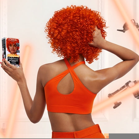 L’Oréal Paris Préférence Meta Vivids Semi-Permanent Hair Dye Shade 6.403 Meta Coral 