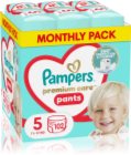 Pampers Premium Care Pants Size 5 Disposable Nappy Pants 