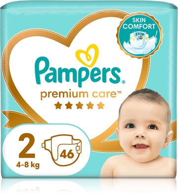 Pampers Premium Care Size 2 Disposable Nappies