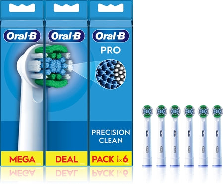 Oral B Pro Precision Clean Toothbrush Replacement Heads
