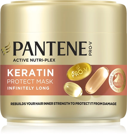 Pantene Pro-V Active Nutri Plex Infinitely Long Keratin Mask For Dry And Damaged Hair 