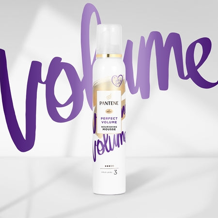 Pantene Pro-V Perfect Volume Hair Mousse For Volume And Shape 