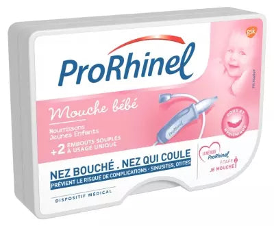 Prorhinel Baby Nose Blower + 2 Soft Nozzles