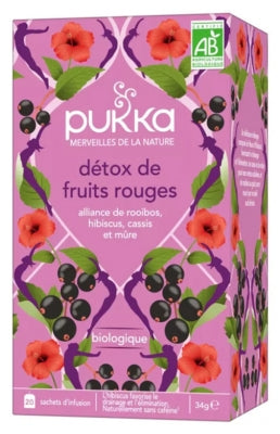 Pukka Organic Red Fruit Detox 20 Sachets