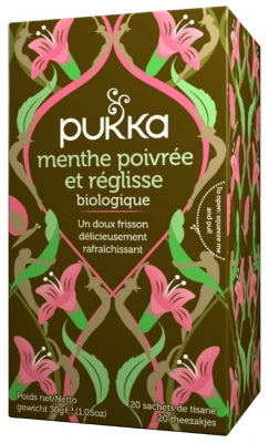 Pukka Peppermint And Licorice Organic 20 Sachets