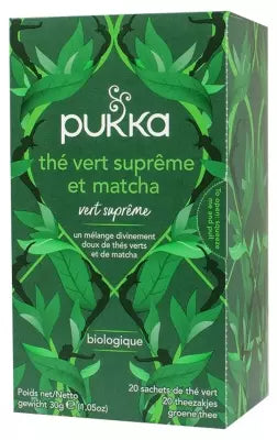 Pukka Supreme Matcha And Green Tea Organic 20 Sachets