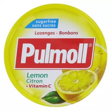 Pulmoll Lemon Sugars Free 45G