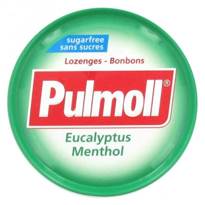 Pulmoll Lozenges Mint Eucalyptus Sugar Free 45G