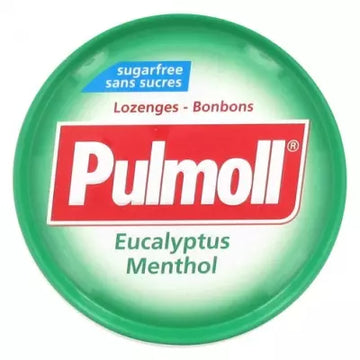 Pulmoll Lozenges Mint Eucalyptus Sugar Free 45G