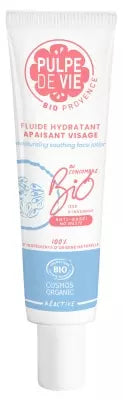 Pulpe De Vie Soothing Moisturizing Face Fluid Calm-Me Organic 40 Ml