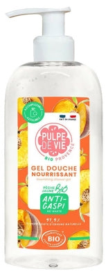 Pulpe De Vie Nourishing Shower Gel Yellow Peach Organic 400Ml