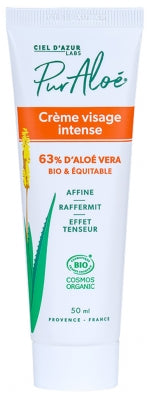 Pur Aloé Intense Face Cream With Aloe Vera 63% Organic 50Ml