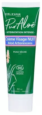 Pur Aloé Intense Hydration Night Face Cream Organic 50Ml