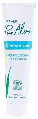 Pur Aloé Organic Hands Cream With Aloe Vera 70% 100Ml