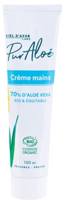 Pur Aloé Organic Hands Cream With Aloe Vera 70% 100Ml