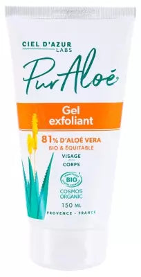 Pur Aloé Organic Exfoliating Gel With Aloe Vera 81% 150Ml