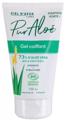 Pur Aloé Organic Styling Gel Aloe Vera 73% 150Ml