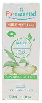 Puressentiel Botanical Oil Sweet Almond (Prunus Amygdalus) Organic 50Ml