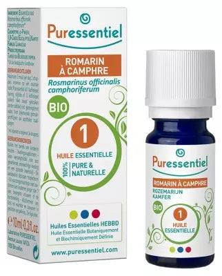 Puressentiel Essential Oil Rosemary Camphor Organic 10Ml
