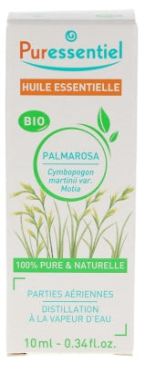 Puressentiel Essential Oil Palmarosa (Cymbopogon Martinii Var. Motia) Bio 10Ml