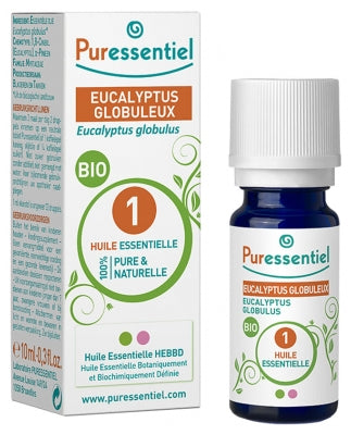 Puressentiel Essential Oil Eucalyptus Globulus Bio 10Ml