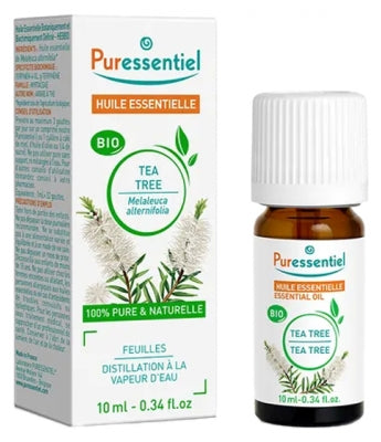 Puressentiel Essential Oil Tea Tree (Melaleuca Alternifolia) Organic 10Ml