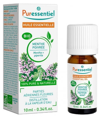 Puressentiel Essential Oil Peppermint Organic 10Ml