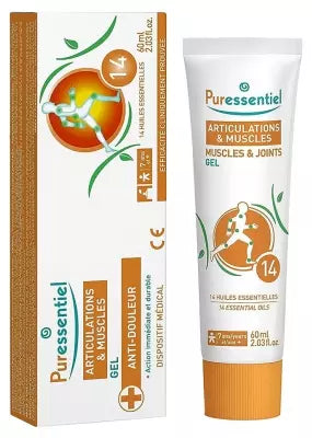 Puressentiel Joints & Muscles Anti-Pain Gel With 14 Essential Oils 60Ml