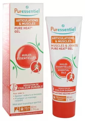 Puressentiel Joints & Muscles Pure Heat Gel With Essential Oils 80Ml