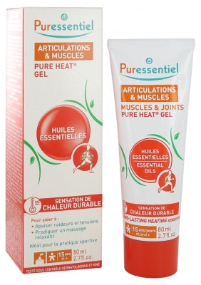Puressentiel Joints & Muscles Pure Heat Gel With Essential Oils 80Ml