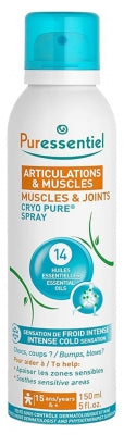 Puressentiel Muscles & Joints Cryo Pure Essential Oils Spray 150Ml